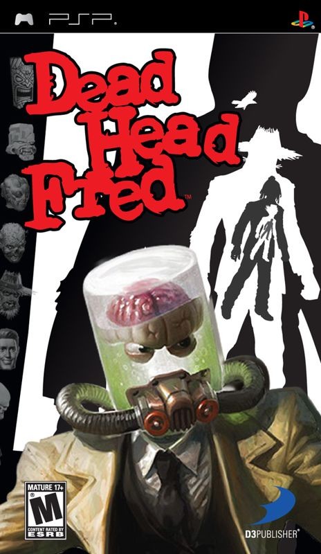 Portada oficial de Dead Head Fred  PSP