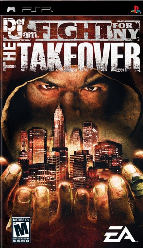 Portada oficial de Def Jam Fight for NY: The Takeover  PSP