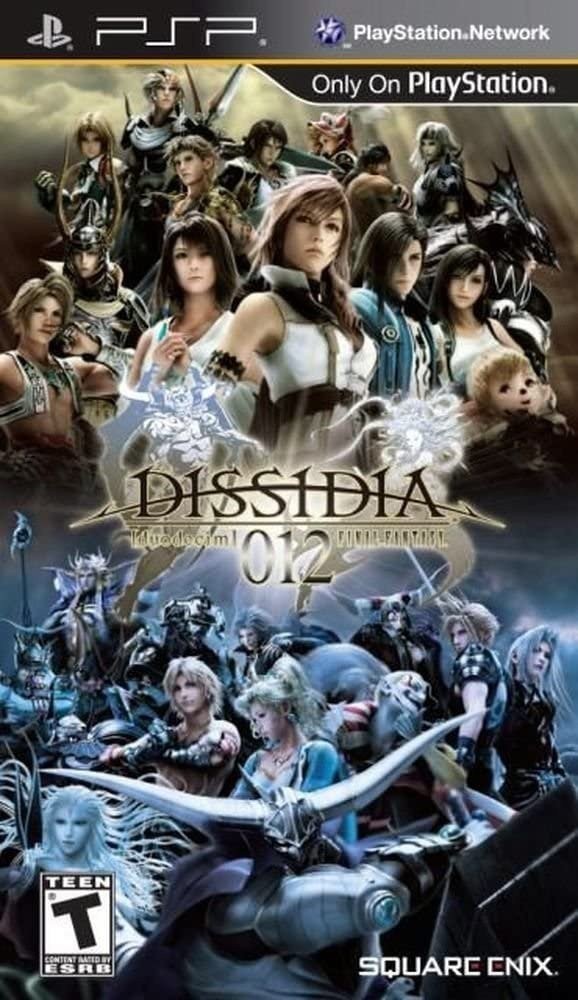 Portada oficial de Dissidia 012 Final Fantasy  PSP