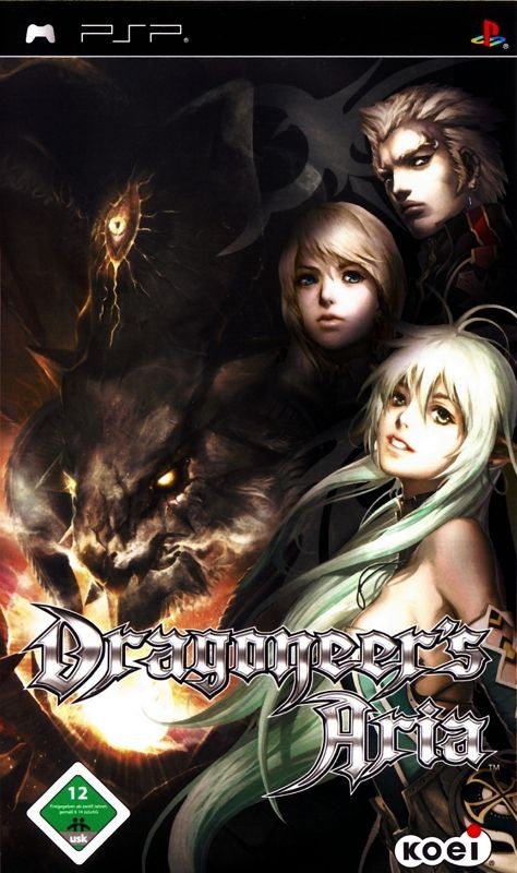 Portada oficial de Dragoneer's Aria  PSP