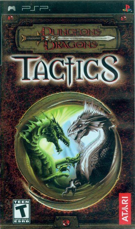 Portada oficial de Dungeons & Dragons Tactics  PSP