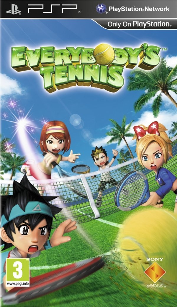 Portada oficial de Everybody's Tennis  PSP