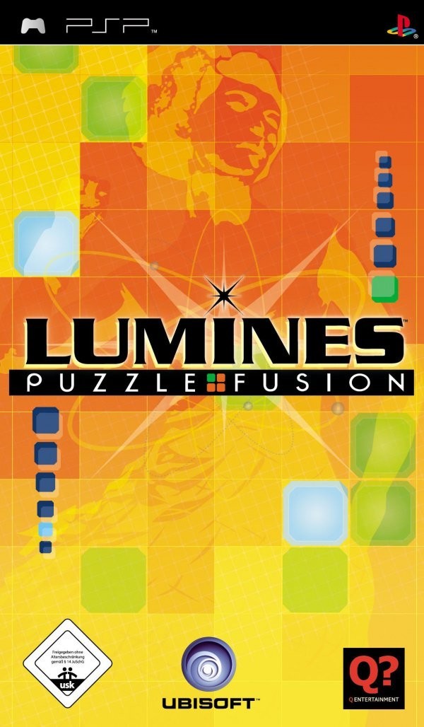 Portada oficial de Lumines  PSP