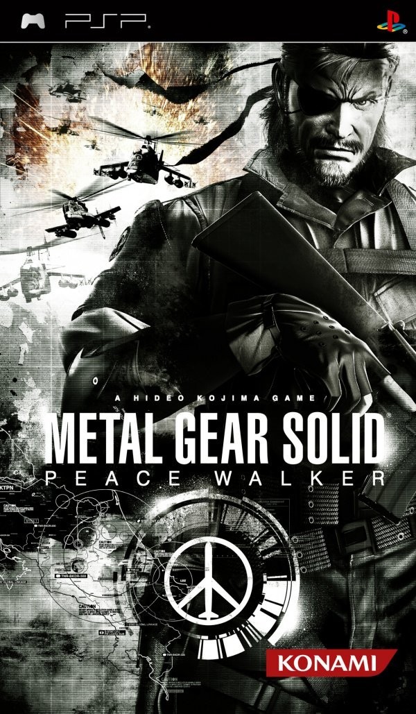 Portada oficial de Metal Gear Solid: Peace Walker  PSP