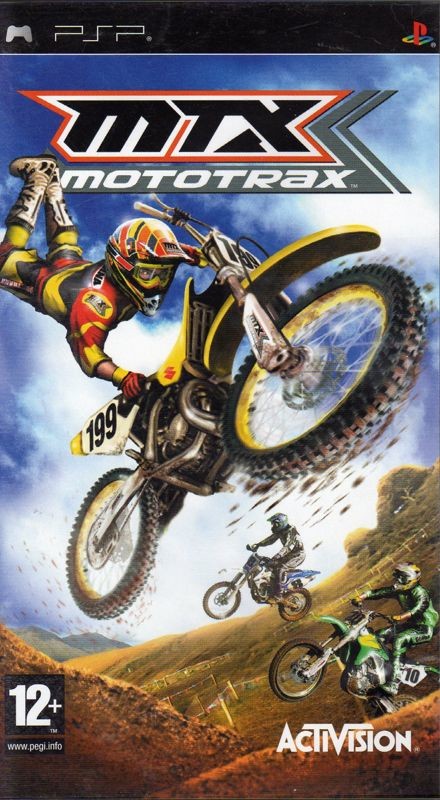 Portada oficial de MTX Mototrax  PSP