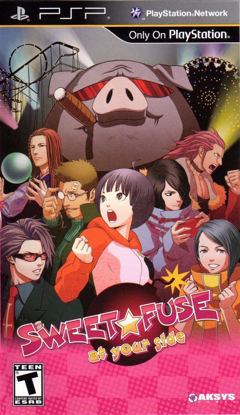 Portada oficial de Sweet Fuse: At Your Side  PSP