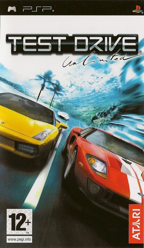 Portada oficial de Test Drive Unlimited  PSP