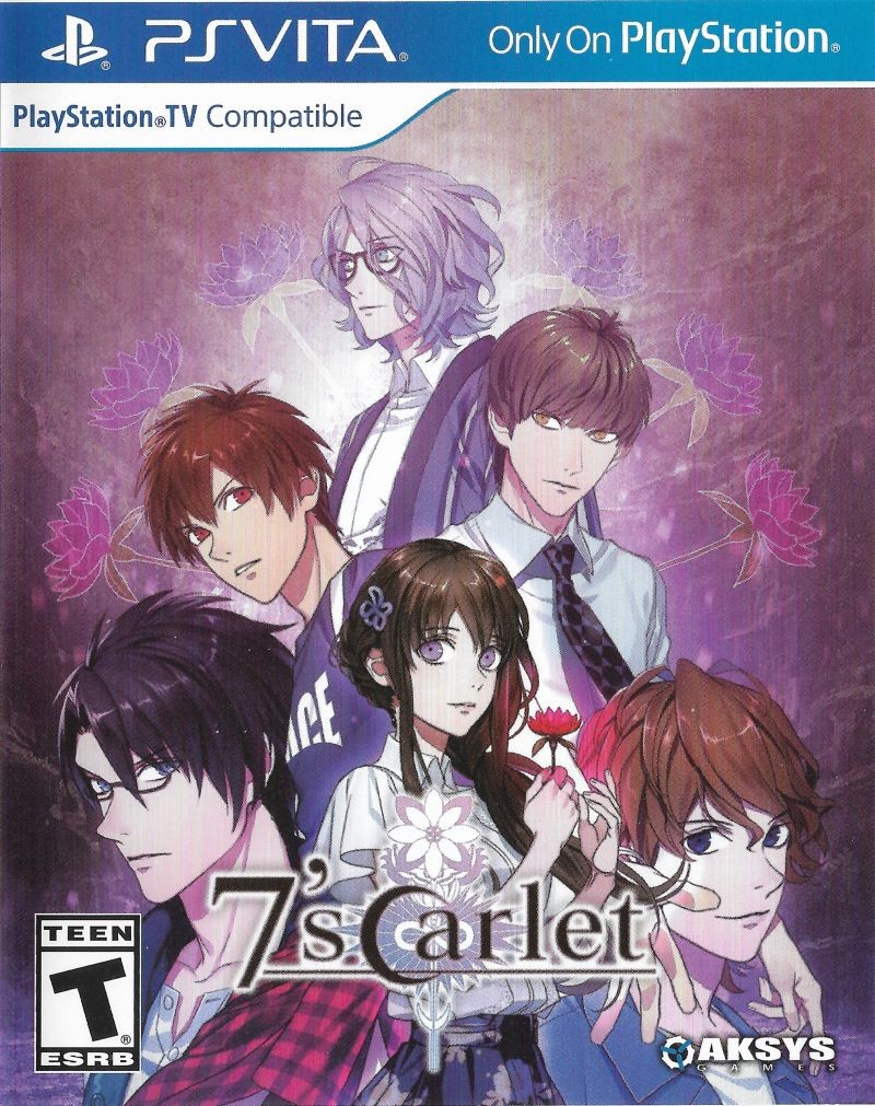 Portada oficial de 7'scarlet  PSVITA