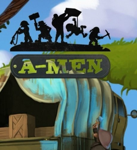 Portada oficial de A-Men  PSVITA