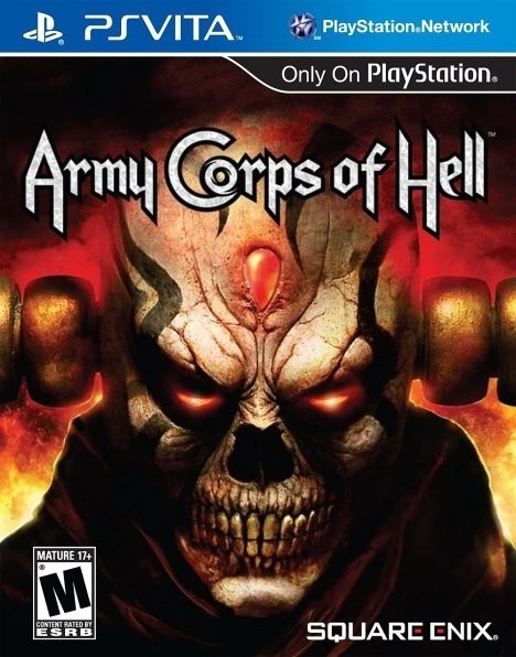 Portada oficial de Army Corps of Hell  PSVITA