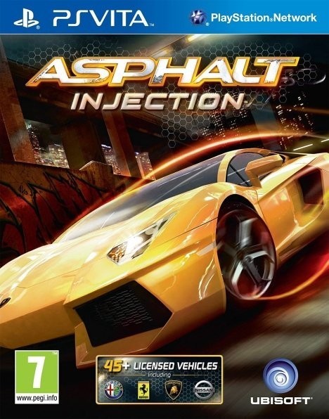 Portada oficial de Asphalt Injection  PSVITA