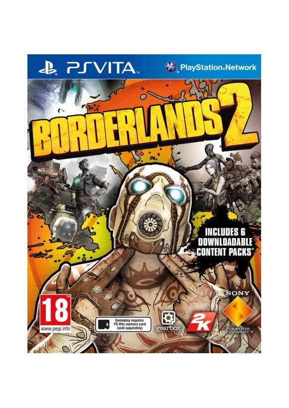 Portada oficial de Borderlands 2 (PS Vita) PSVITA