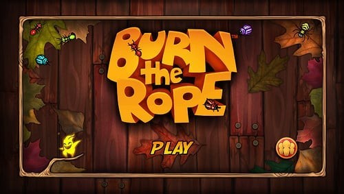 Portada oficial de Burn the Rope  PSVITA