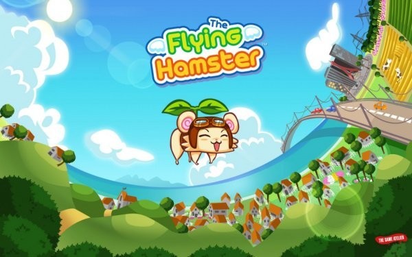 Portada oficial de Flying Hamster HD  PSVITA