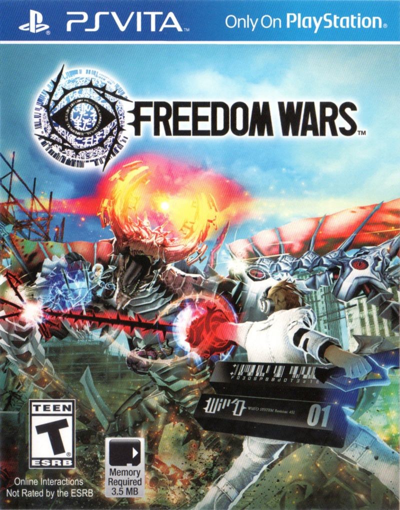 Portada oficial de Freedom Wars  PSVITA
