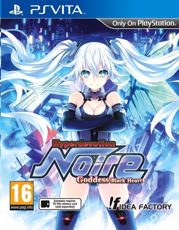 Portada oficial de Hyperdevotion Noire­: Goddess Black Heart  PSVITA