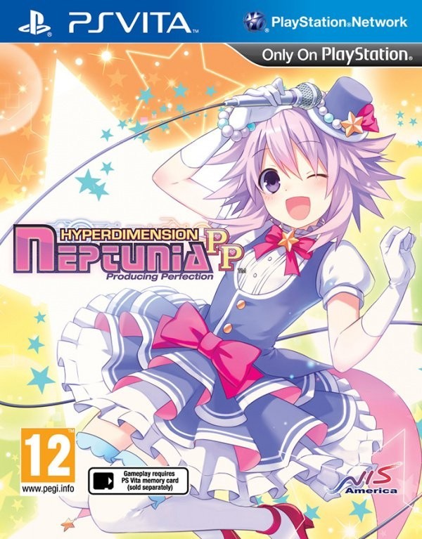 Portada oficial de Hyperdimension Neptunia: Producing Perfection  PSVITA
