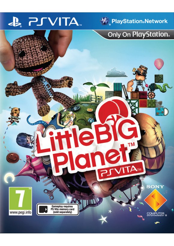 Portada oficial de LittleBigPlanet Vita PSVITA