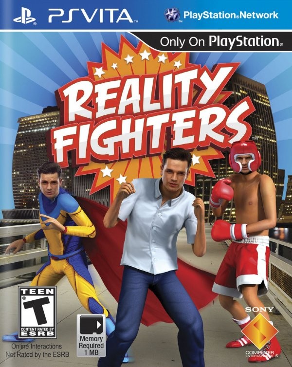 Portada oficial de Reality Fighters  PSVITA