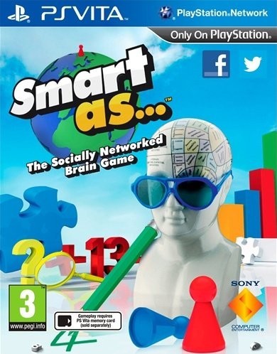 Portada oficial de Smart As  PSVITA