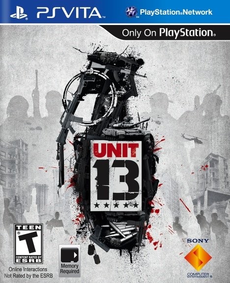 Portada oficial de Unit 13  PSVITA