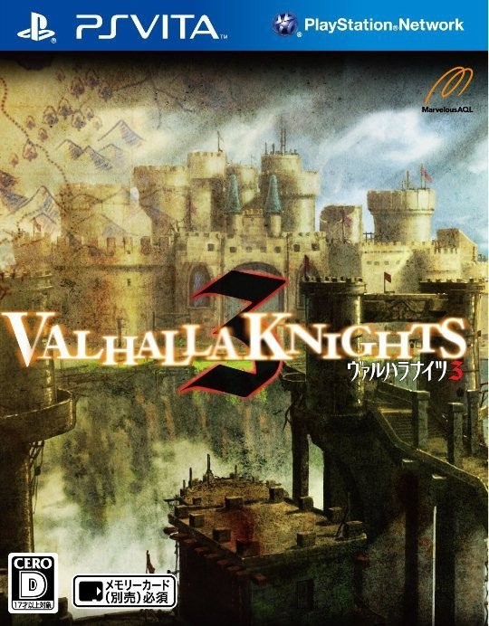 Portada oficial de Valhalla Knights 3  PSVITA