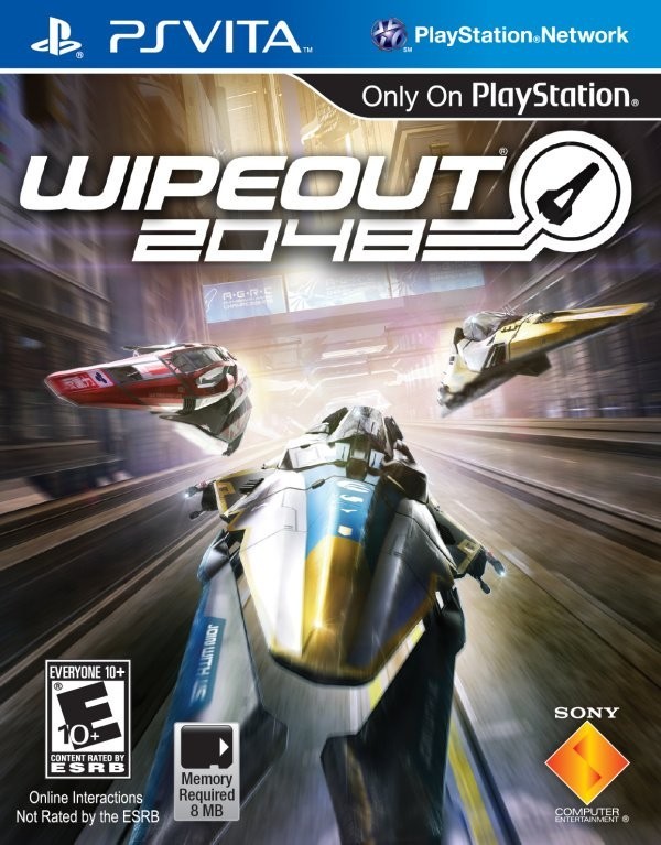 Portada oficial de WipEout 2048  PSVITA