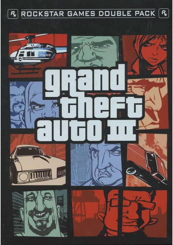 Carátula Grand Theft Auto III RETRO