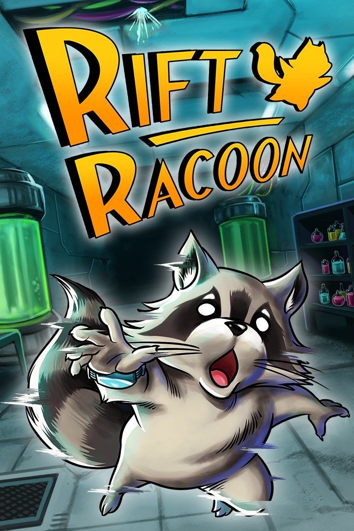 Portada oficial de Rift Racoon  SERIESX