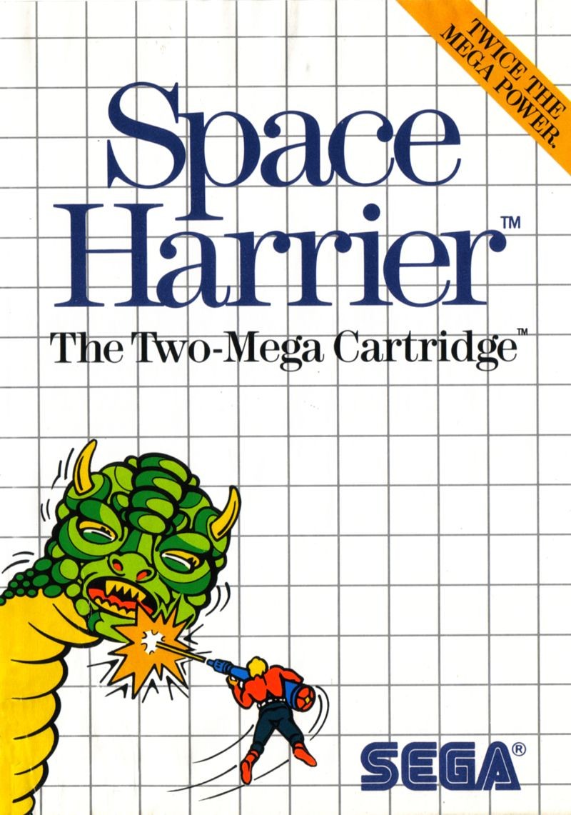 Portada oficial de Space Harrier  SMS