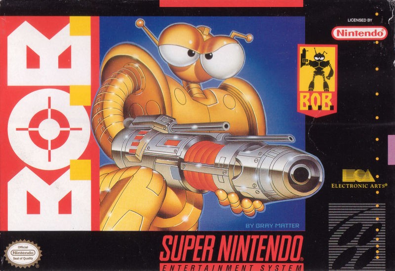 Portada oficial de B.O.B.  SNES