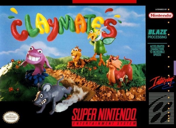 Portada oficial de Claymates  SNES