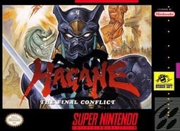 Portada oficial de Hagane: The Final Conflict  SNES