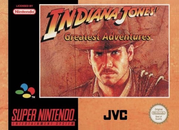 Portada oficial de Indiana Jones' Greatest Adventures  SNES