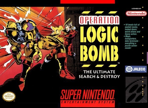 Portada oficial de Operation Logic Bomb  SNES