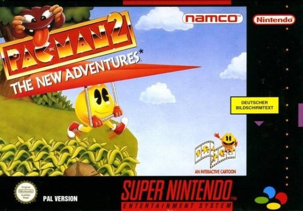 Portada oficial de Pac-Man 2: The New Adventures  SNES
