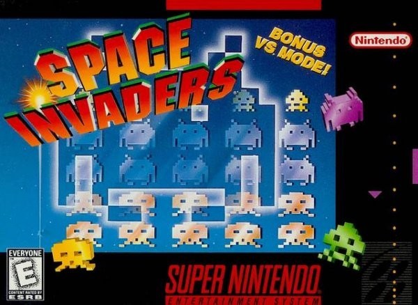 Portada oficial de Space Invaders: The Original Game  SNES