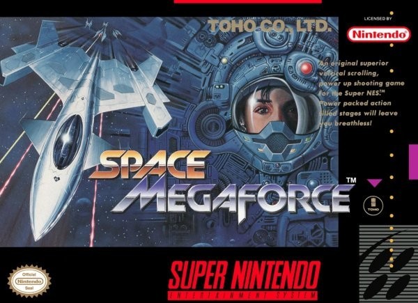 Portada oficial de Space Megaforce  SNES