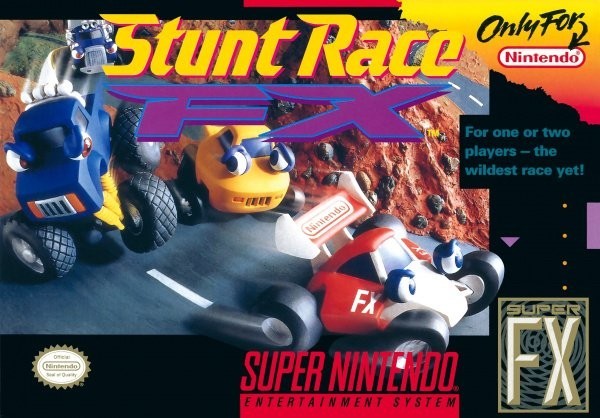 Carátula Stunt Race FX  SNES