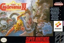 Portada oficial de Super Castlevania IV  SNES