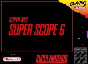 Portada oficial de Super Scope 6 SNES