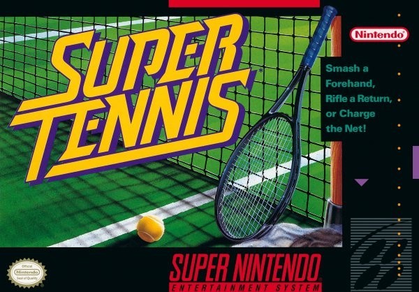 Portada oficial de Super Tennis  SNES