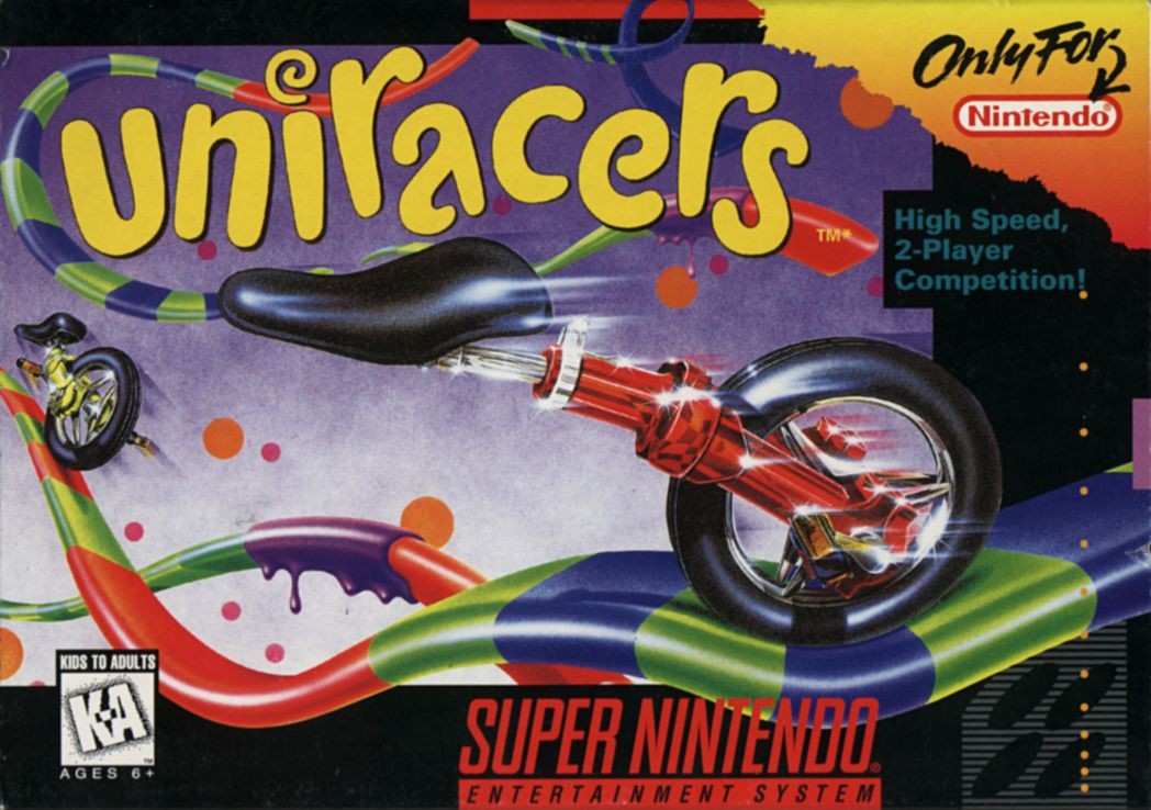 Portada oficial de Uniracers  SNES