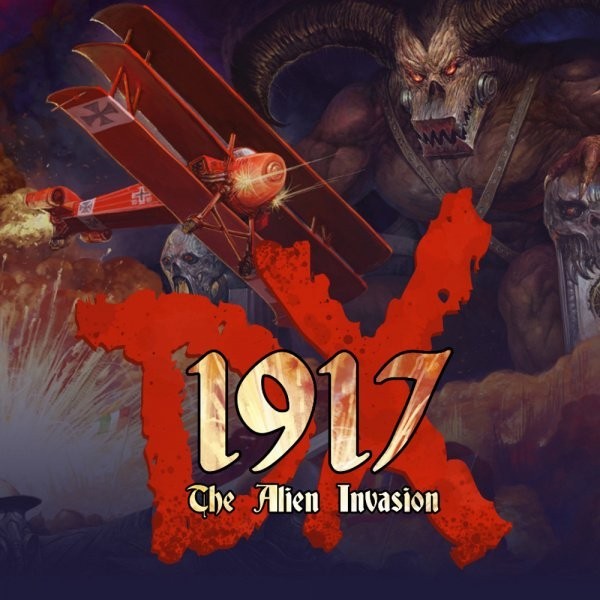 Portada oficial de 1917 - The Alien Invasion DX  SWITCH