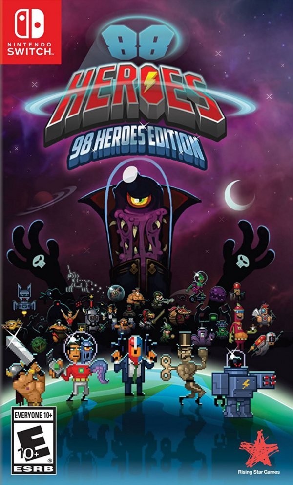 Portada oficial de 88 Heroes: 98 Heroes Edition  SWITCH