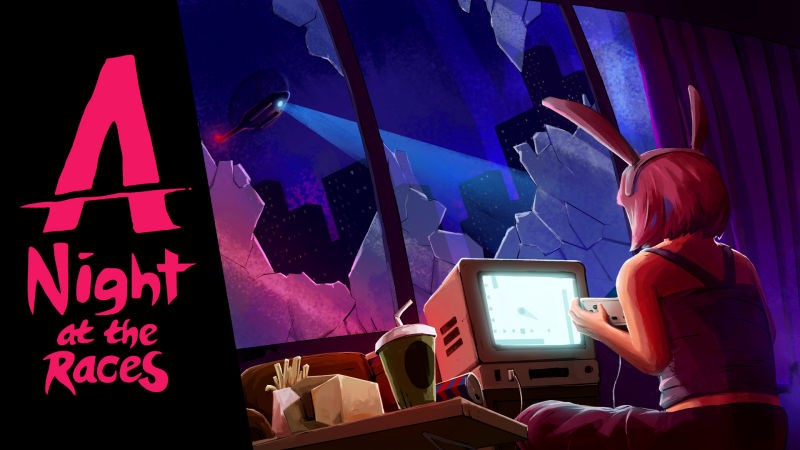 Portada oficial de A Night at the Races  SWITCH