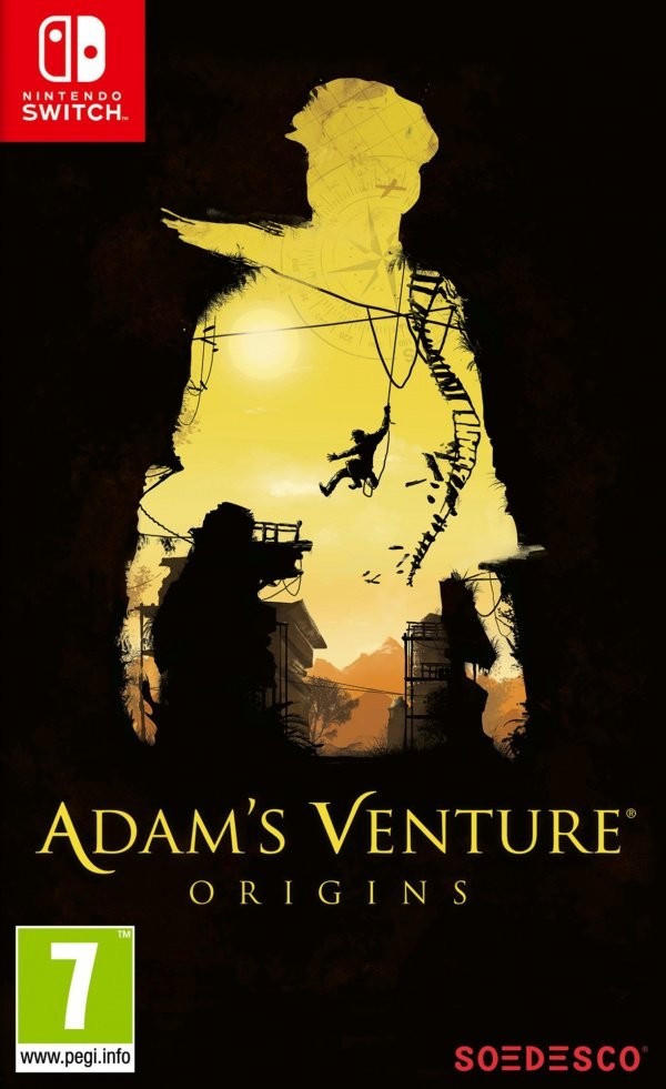 Portada oficial de Adam's Venture: Origins  SWITCH
