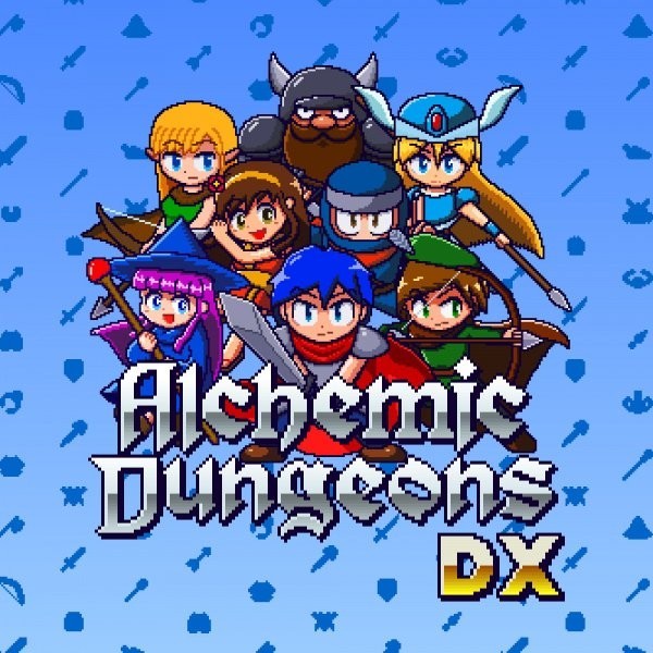 Portada oficial de Alchemic Dungeons DX  SWITCH
