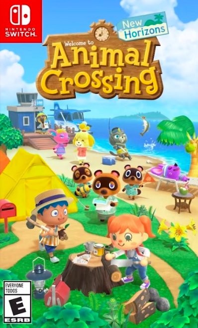 Portada oficial de Animal Crossing: New Horizons  SWITCH