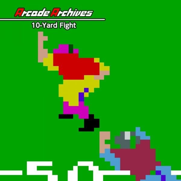 Portada oficial de Arcade Archives 10-Yard Fight  SWITCH